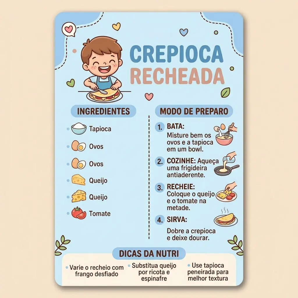 Crepioca Recheada